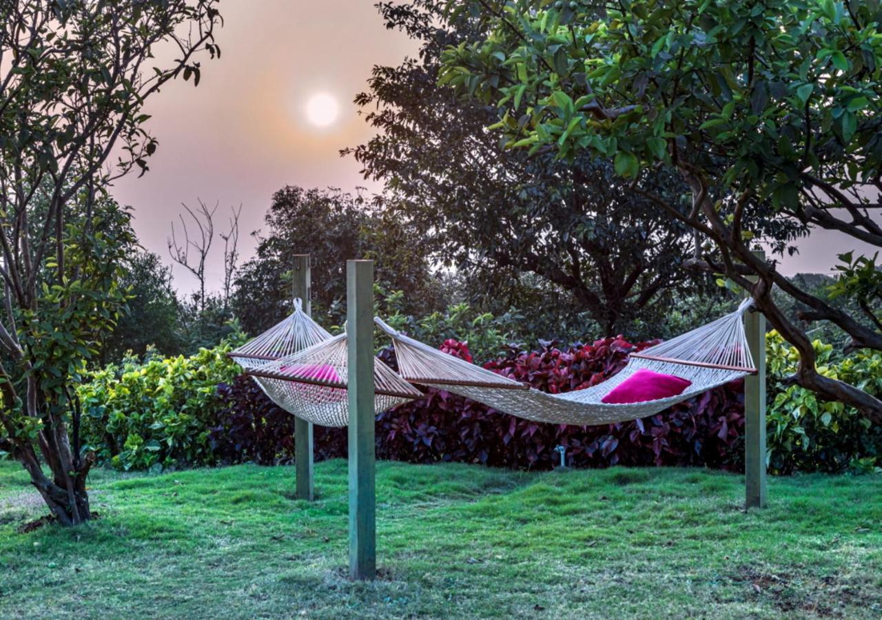 Saffronstays Aatman Tents - Glamping With Al-Fresco Dining Mahābaleshwar Exterior foto